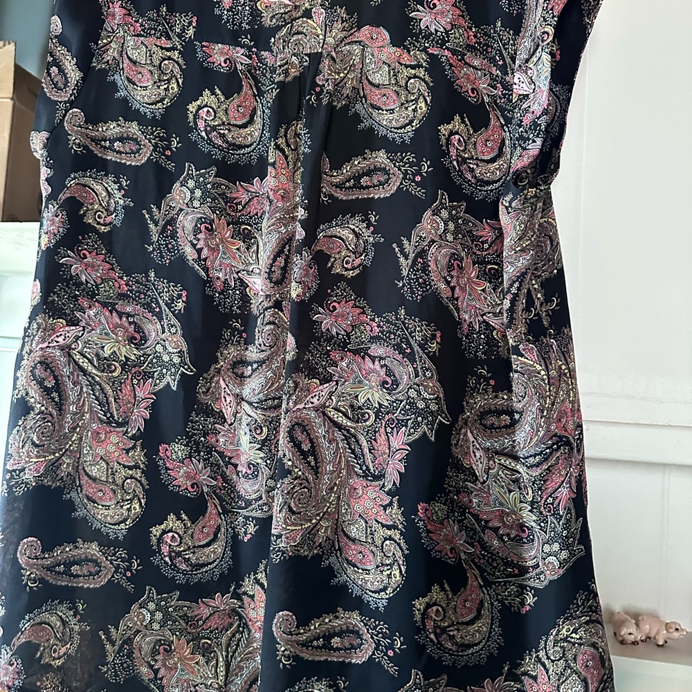 Paisley Print Top